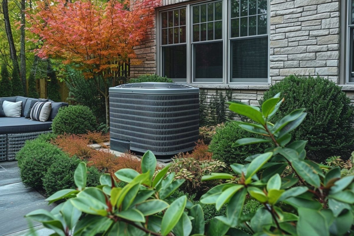 Housse Protection Climatiseur Extérieur - Film Aluminium Anti-UV - Tailles 74x54x26 Cm à 100x80x43 Cm - 5